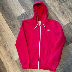 Adidas womens full zip hoodie